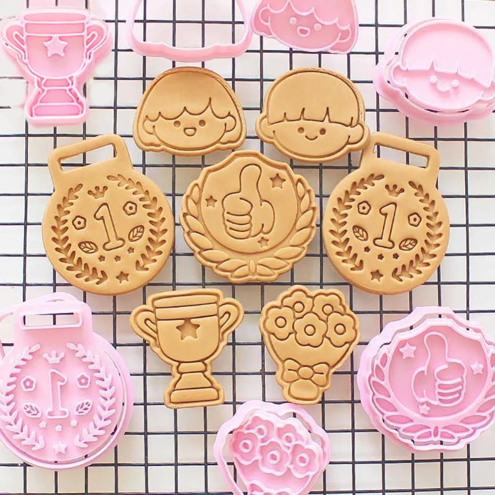 Commercial Kitchen Items - Medals Trophies Cookie Cutters Cartoon Cake