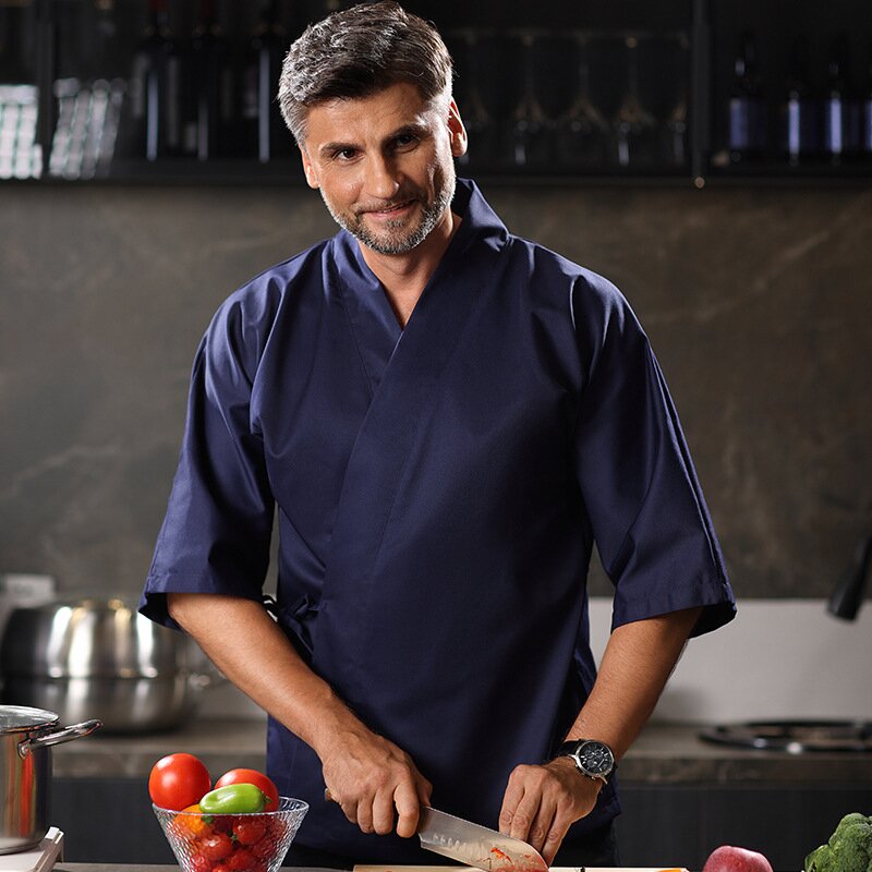 Chef Uniform 3/4 Sleeves Resta - огляд і ціна Commercial Kitchen Services