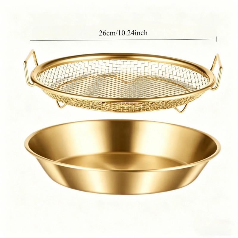 Gold Heavy Duty Deep Fryer Rac - огляд і ціна Commercial Kitchen Appliance