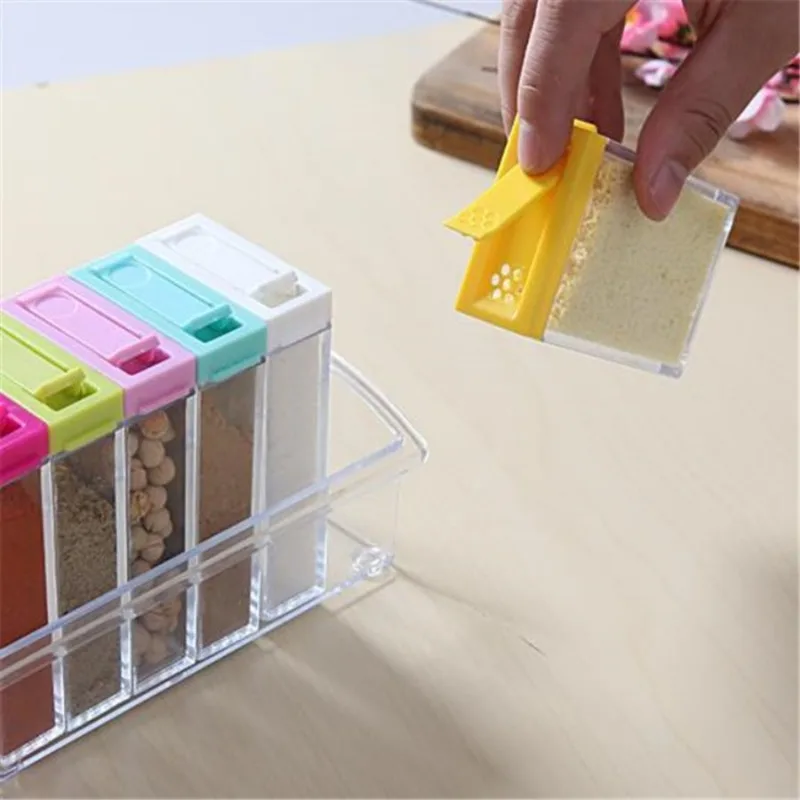 Transparent Seasoning Six Grid - огляд і ціна Commercial Kitchen Items