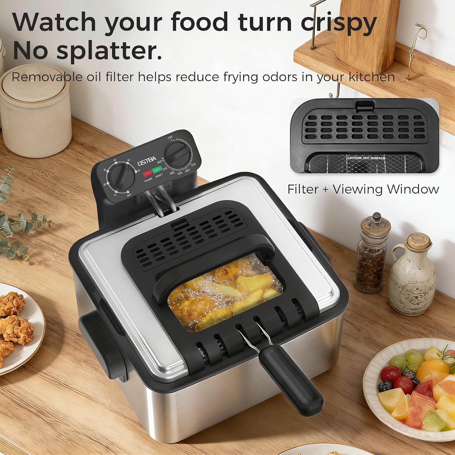 Electric Deep Fryer with 3 Bas - огляд і ціна Commercial Kitchen Appliance