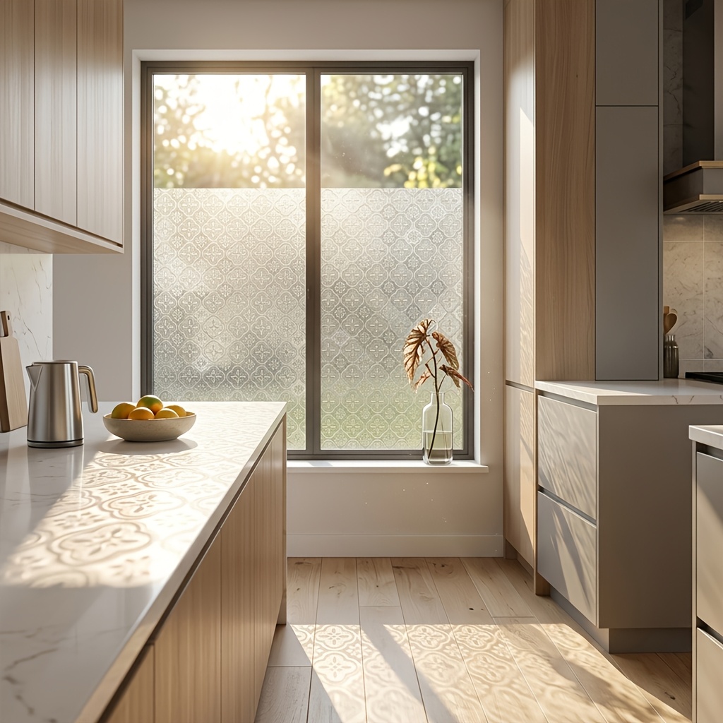 Frosted Privacy Window Film St - огляд і ціна Commercial Kitchen Swing Door