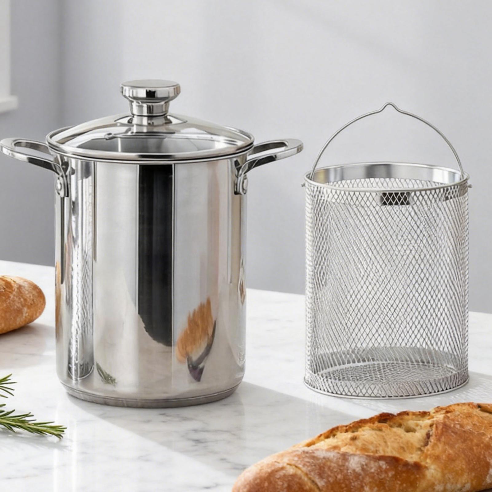 4L Stainless Steel Deep Fryer  - огляд і ціна Commercial Kitchen Appliance