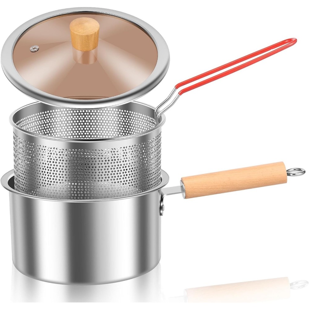 2.5L stainless steel deep frye - огляд і ціна Commercial Kitchen Appliance