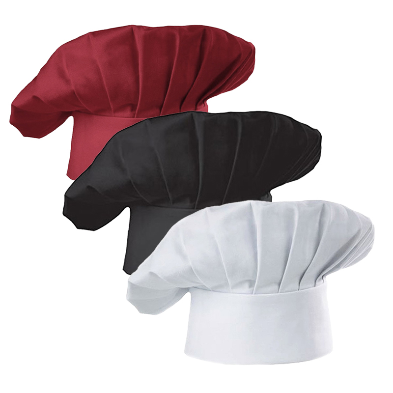 3pcs High22cm Cook Hat White C - огляд і ціна Commercial Kitchen Services