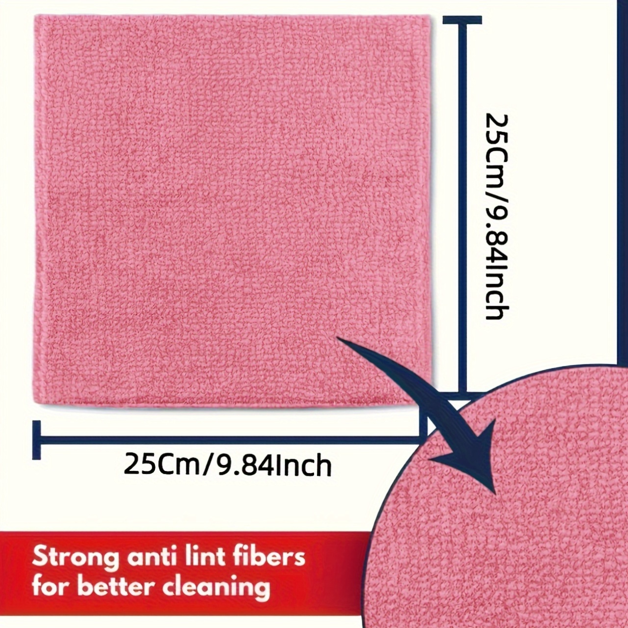 1-50Pcs Light Pink Microfiber  - огляд і ціна Commercial Kitchen Mixer