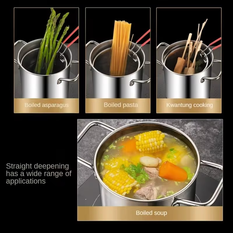 304 Stainless Steel Deep Fryer - огляд і ціна Commercial Kitchen Appliance