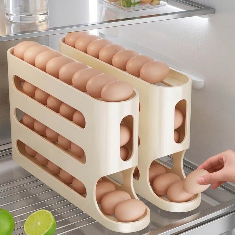 4-Layer Slide Egg Storage Box, - огляд і ціна Commercial Kitchen Swing Door