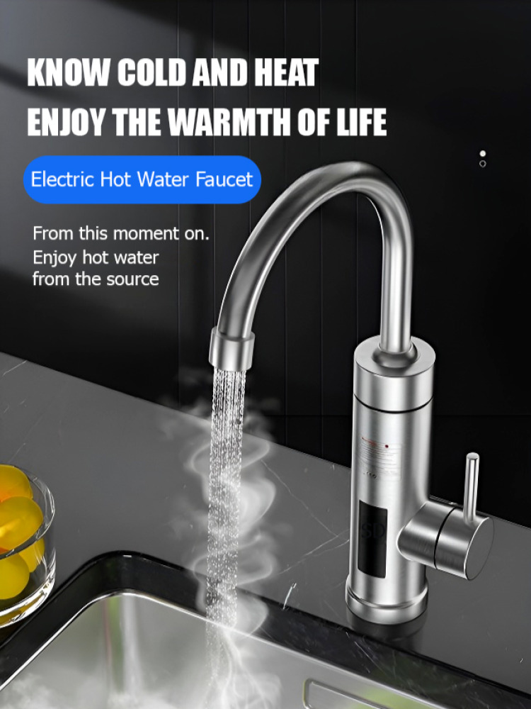 Bathroom Electric Faucet Fast  - огляд і ціна Commercial Kitchen Mixer