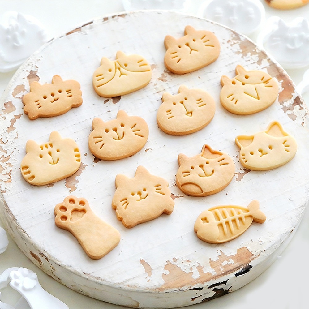 Cute Kitten DIY Stamp Cookie C - огляд і ціна Commercial Kitchen Use