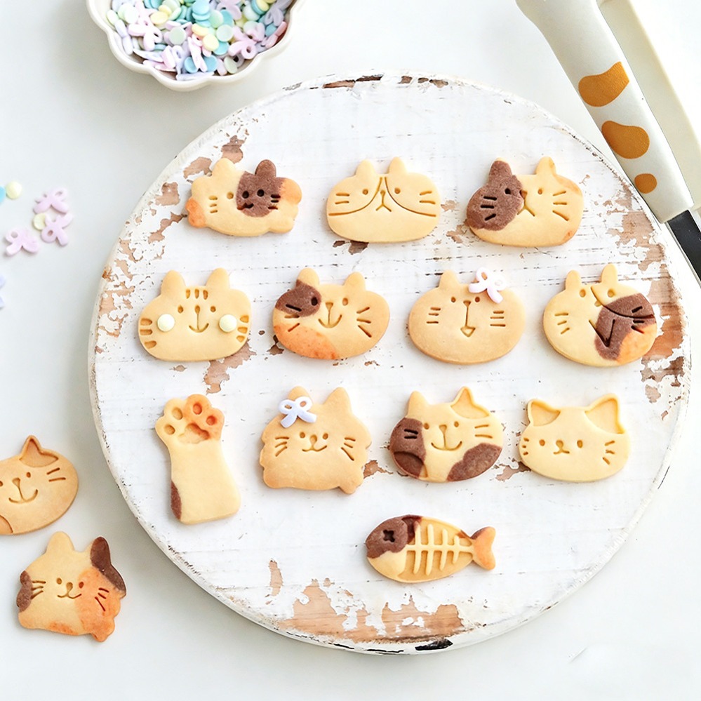 Cute Kitten DIY Stamp Cookie C - огляд і ціна Commercial Kitchen Use