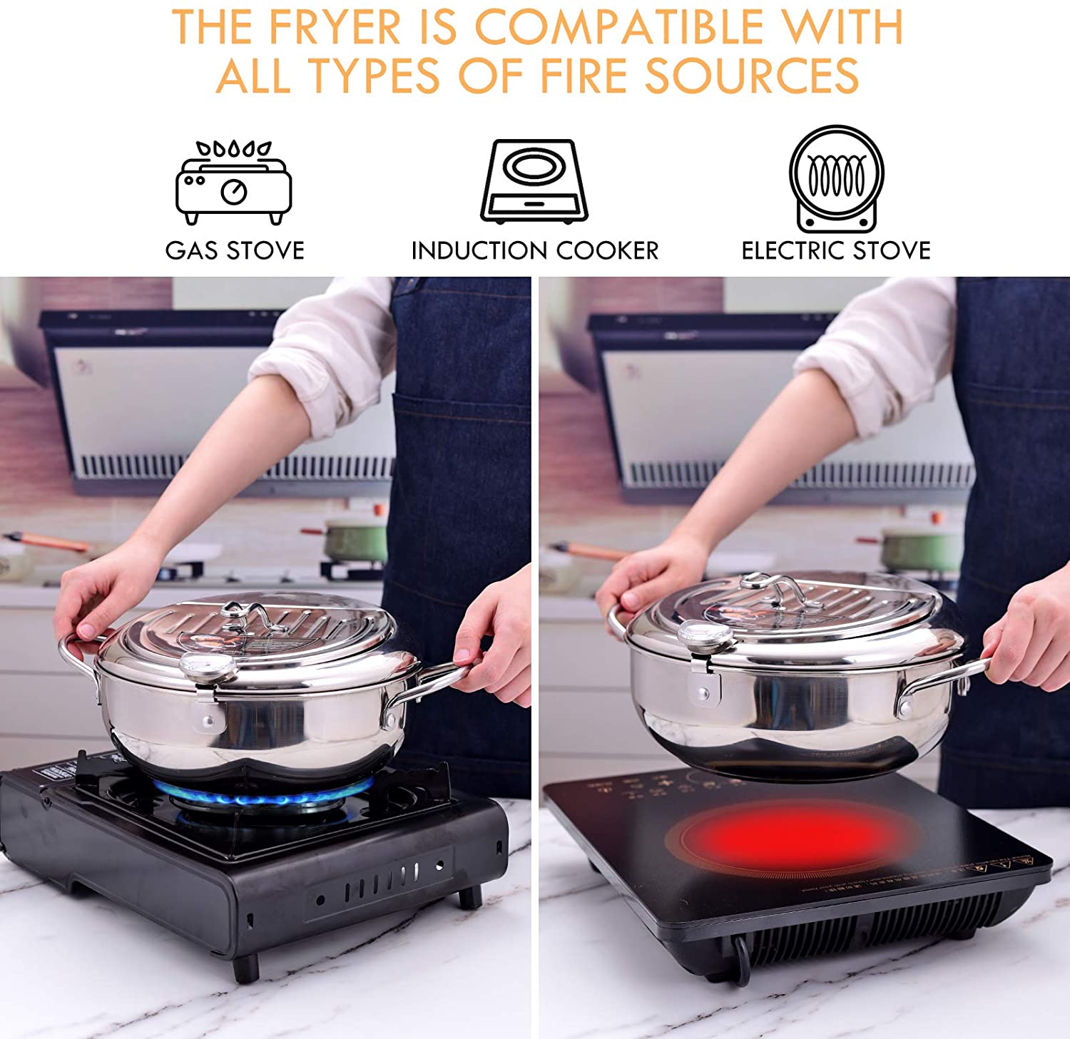 LMETJMA Japanese Deep Frying P - огляд і ціна Commercial Kitchen Appliance