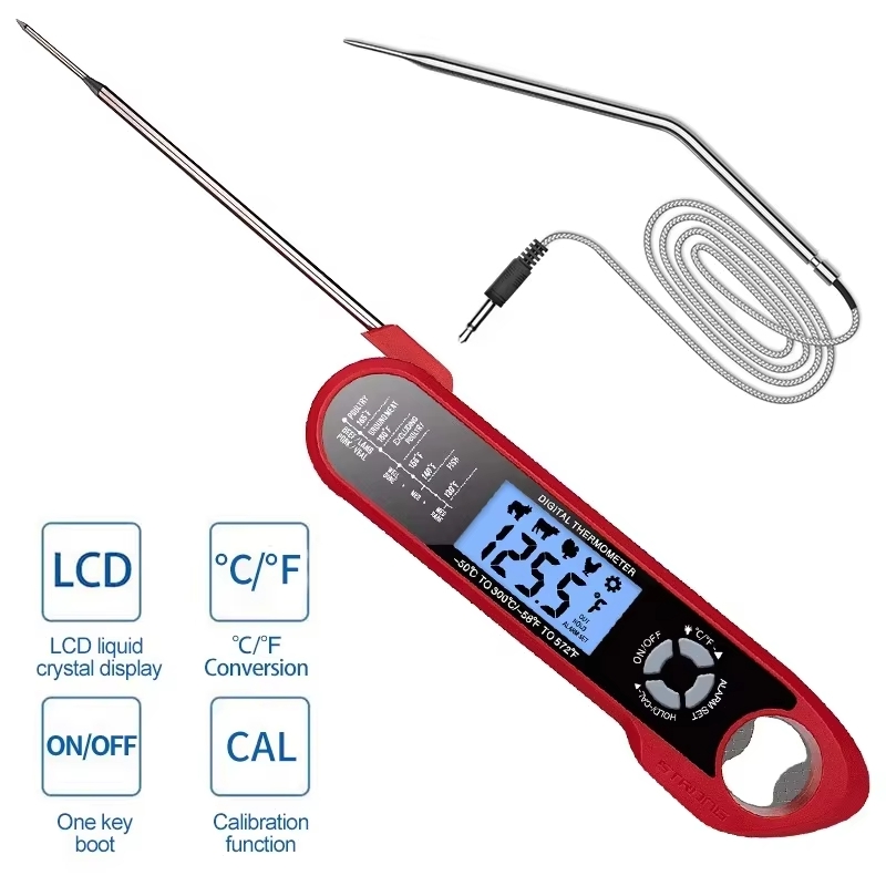Meat Thermometer Dual-Probe Di - огляд і ціна Commercial Kitchen Use