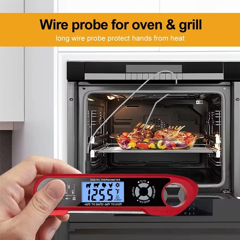Meat Thermometer Dual-Probe Di - огляд і ціна Commercial Kitchen Use