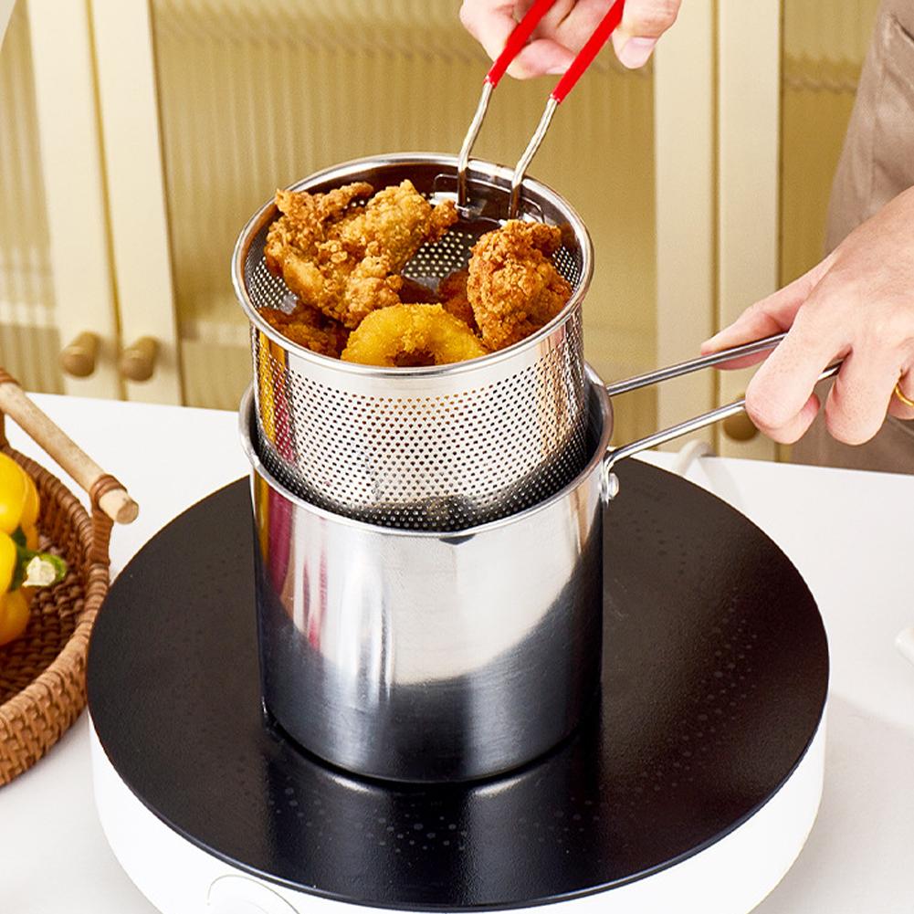 Stainless Steel Deep Fryer Pot - огляд і ціна Commercial Kitchen Appliance